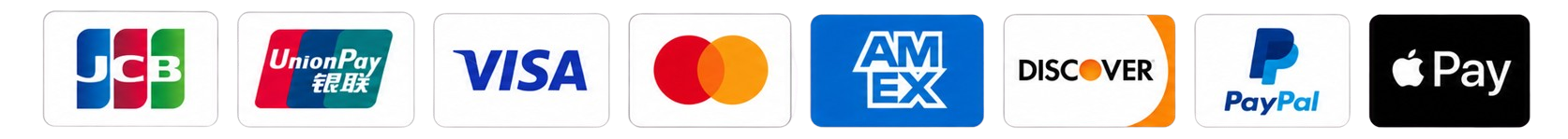 Payment methods accepted